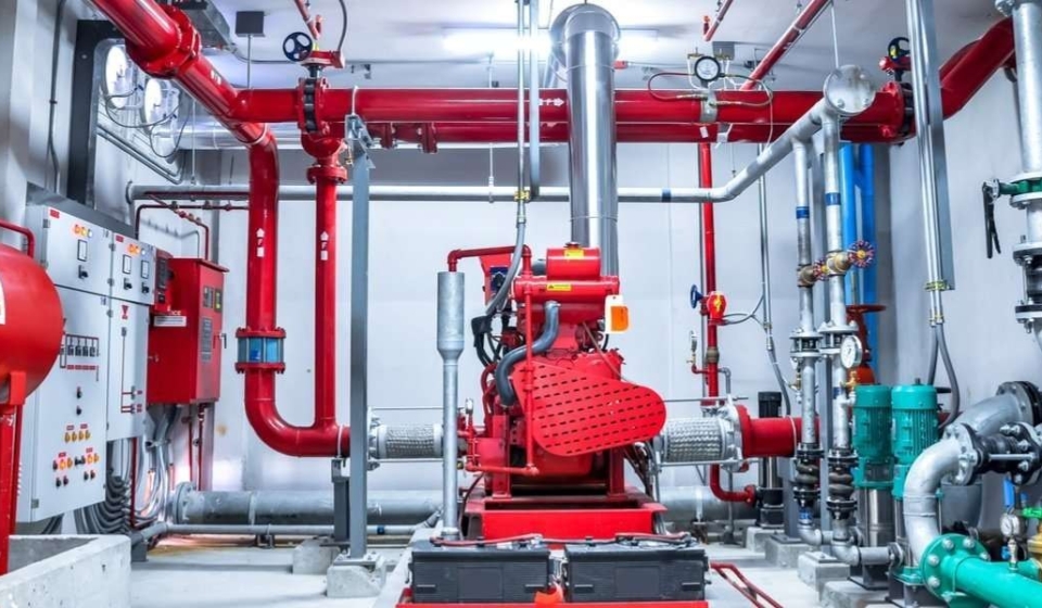 fire fighting system installation